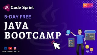 Strings , OOPS Introduction , Constructors , Methods | Java bootcamp | Code Sprint