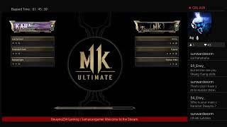 Ps4 Live Stream MK 11 Kombat League Online Road to Demi God Like & Sub if you enjoy the stream.