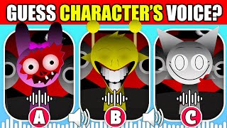 🔊 Guess The HORROR Incredibox Sprunki Characters by their VOICE!? | Pinki, Simon, Wanda