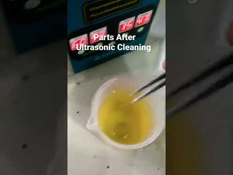 Ultrasonic Cleaning For Nuts Bolts Ultrasoniccleaner Youtube