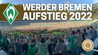 Werder Bremen: PLATZSTURM nach dem Aufstieg in die Bundesliga | Werder - Regensburg (15.05.2022)