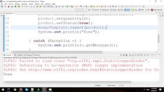 Spring Data MongoDB - Part 2 - Insert & Delete & Update
