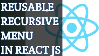How to create a reusable recursive menu in React JS?