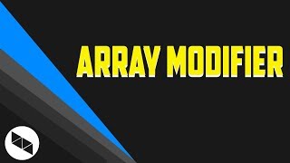 ARRAY MODIFIER (Blender Modifiers Ep. 1)