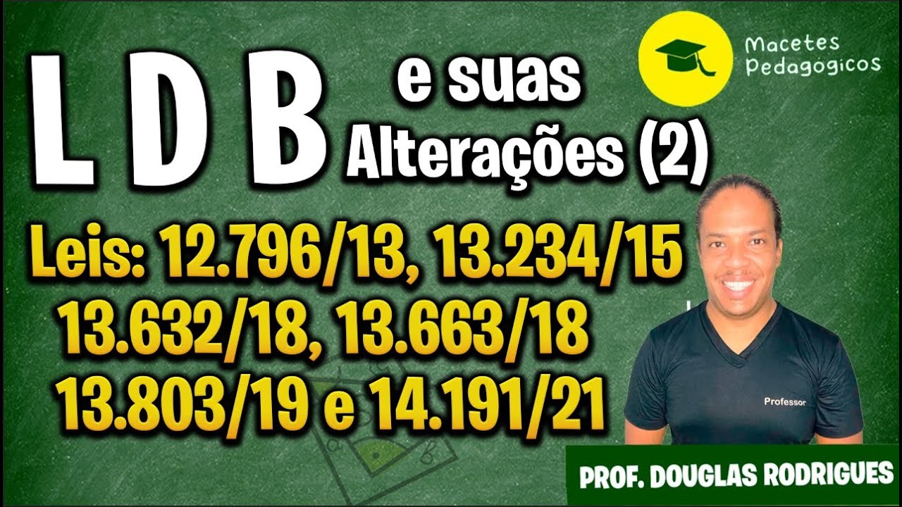 LDB - Lei De Diretrizes E Bases Da Educação Nacional E Alterações (2 ...