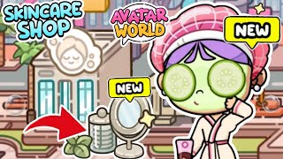 **SKINCARE SHOP UPDATE** IN AVATAR WORLD 🧴✨