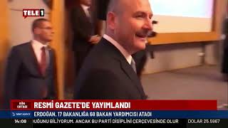 Yeni Bakan, Süleyman Soylu'yu sildi: O isim de gitti