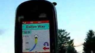 Verizon VZ Navigator GPS Navigation on a Motorola V325 phone