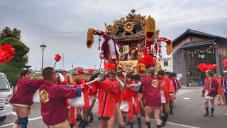 令和6年11月16日　兵庫県加古川市　神吉中学校創立50周年記念式典　屋台   集結、出立ちなど。