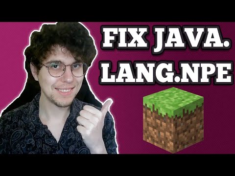 How To Fix Minecraft Java Lang Nullpointerexception Youtube