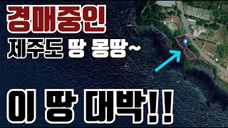 제주도 경매토지 몽땅 / 바닷가 코앞 대박땅