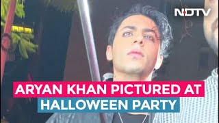 Aryan Khan's Halloween OOTD Is Black
