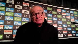 Newcastle 1-1 Watford | Claudio Ranieri | Full Post Match Press Conference | Premier League