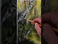 how to ￼paint 🎨 realistic birch tree 🌳 bark urartstudio.com art painting acrylicpainting tree