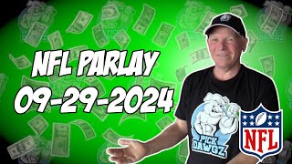 NFL Parlay For Today Sunday 9/29/24 NFL Pick \u0026 Prediction | Week 5 NFL Betting Tips