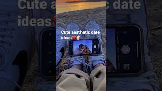 Cute aesthetic date ideas❤️🤍🍿
