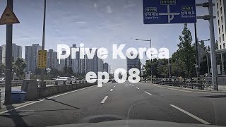 Seoul to Busan 4K - Jungbu inland EXPWY→Gyeongbu EXPWY - Way to see a friend off