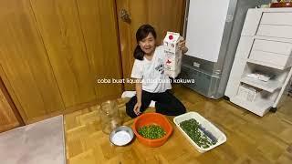 [JEPANG] Buat Sirup Arak Dari Baby Kiwi !! 果実酒作ってみました / コクワ・サルナシ