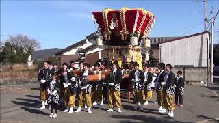 平成31年 神代八幡神社 春祭り 宵宮 だんじり 2019/03/09(土)