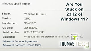 Windows 11 Stuck on 23H2? Here's a Fix! #windows11 #windows #update #error #windows11updates