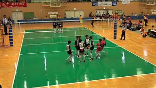 2019年IH バレーボール 女子 城南（徳島）vs鳥栖商（佐賀）