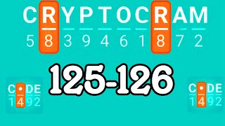 CRYPTOGRAM level 125 126