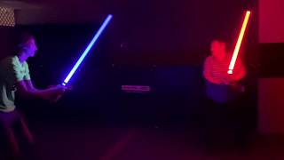 All out Ultrasaber Duel