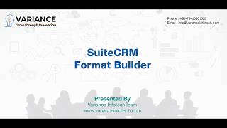 SuiteCRM Extension - Format Builder