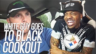 WHITE GUY GOES TO FIRST BLACK COOKOUT! (REACTION!!!)