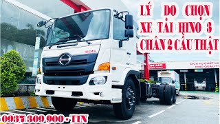 Hino 3 Chân 2 Cầu Thật | Lý Do Chọn Hino 3 Chân 2 Cầu Là Tốt Nhất