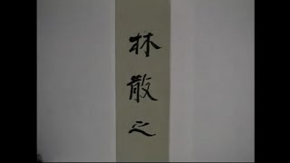 書畫界（第1期）紀錄片《中國書畫名家》丹青豐碑之林散之