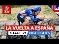 La Vuelta 2021 Stage 21 Highlights | Can Roglic Win His Third La Vuelta Title?