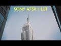 Favorite Sony A7Sii Picture Profile + LUT Tutorial | 4K + 120fps