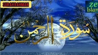 سورۃ الرحمٰن خوبصورت آواز میں تلاوت قرآن پاک کی ll Emotional tilawat