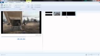 How to mute segments of videos in windows live movie maker.