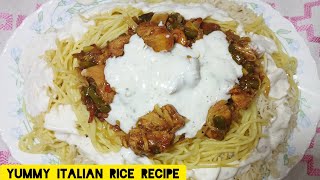 ATALIAN RICE RECIPE |SINGAPORIAN RICE RECIPE  BY AMBERNASEEM2345 VLOG