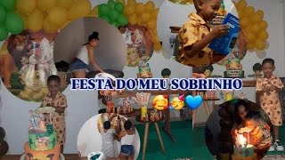 Arrumando o aniversário do meu sobrinho + Parabéns😍🥳💙