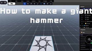 [ Studio X ] How to make giant hammer