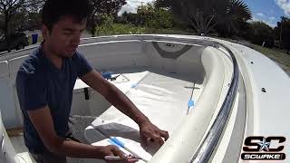 How to Install SeaDek | DIY SC Wake SeaDek Boat Flooring | DIY SeaDek Installation | SC Wake SeaDek