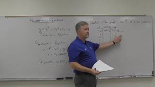 MTH 280 UNIT 3 START - Sec 10.1a Graphing Parametric Equations