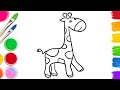 How to Draw A Giraffe | Drawing Easy step by step