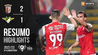 Highlights | Resumo: SC Braga 2-1 Moreirense (Taça de Portugal 22/23)