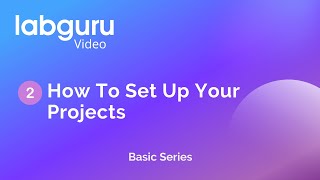 How to Set up Projects