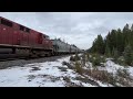 dual kcs cp 9721 leads 603 at castle mountain