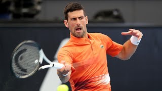 Novak Djokovic vs Sebastian Korda Adelaide 2023