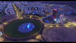 Evening walk . Ashdod.Dji Phantom 3 Pro . 4K