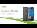 Windows 10 mobile -  Reset your phone