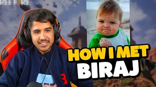 HOW AmitBhai Meet Biraj ? Desi Gamers