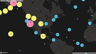 Web Map Aggregation - Mapbox GL Clustering