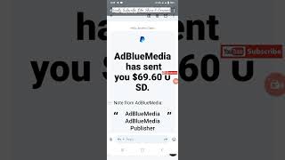 Student's Earnings Testimonial with Adbluemedia Payment Proof #adbluemedia  #makemoneyoncpa #money